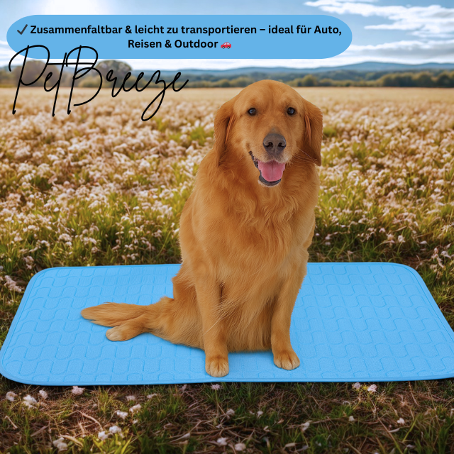 PetBreeze - die 2025 verbesserte Kühlmatte für Haustiere