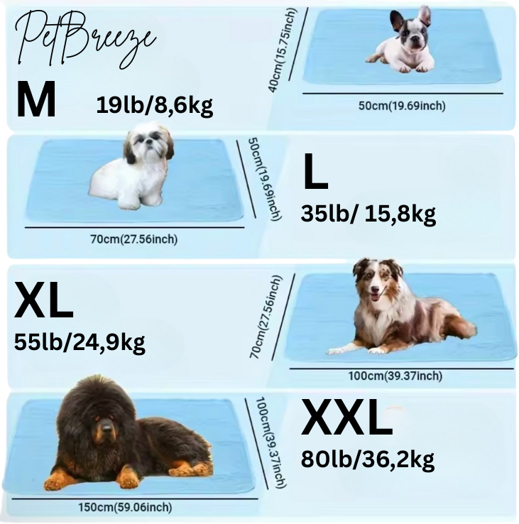 PetBreeze - die 2025 verbesserte Kühlmatte für Haustiere