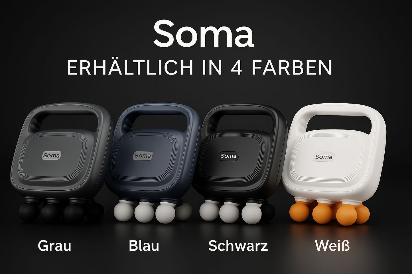 SOMA - 12 Faszienkopf- Massagegerät
