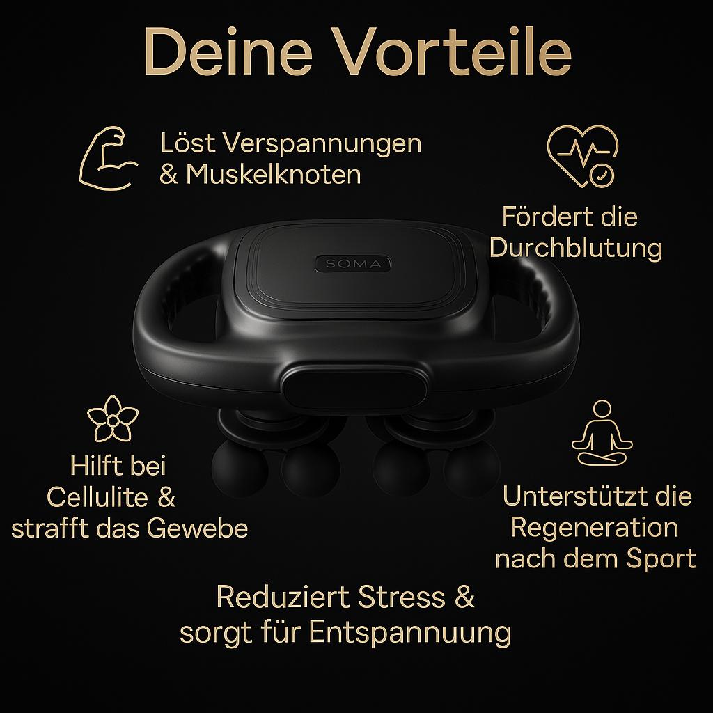 SOMA - 12 Faszienkopf- Massagegerät
