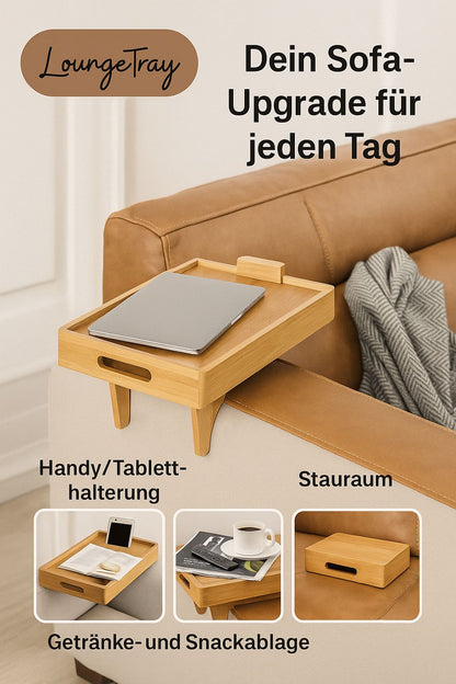 Lounge Tray - Couchtablett aus Bambus