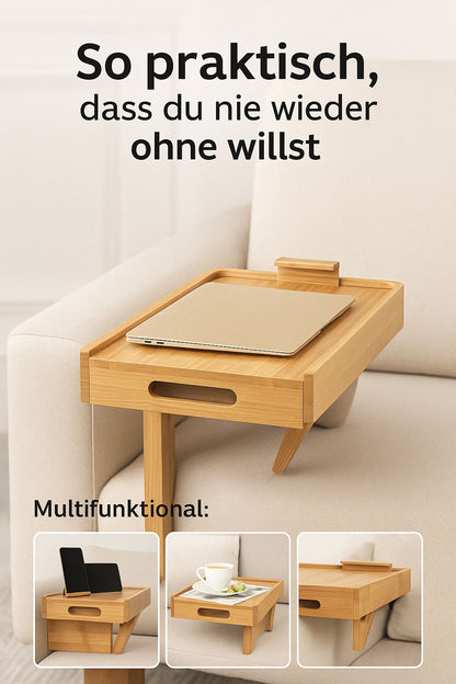 Lounge Tray - Couchtablett aus Bambus