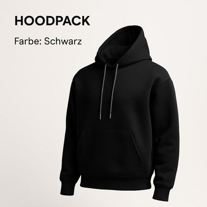 HOODPACK - der Hoodie mit integriertem Rucksack