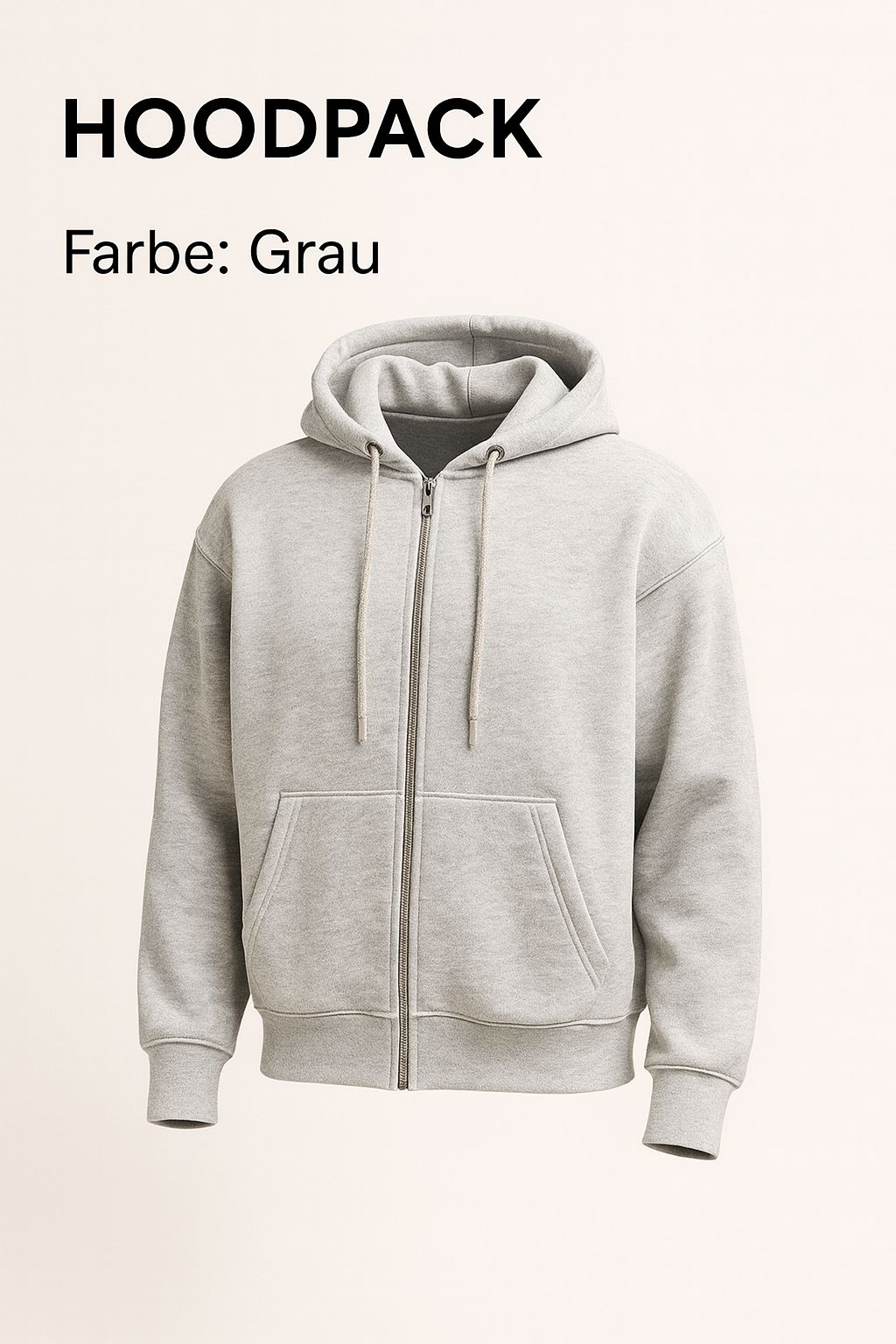 HOODPACK - der Hoodie mit integriertem Rucksack