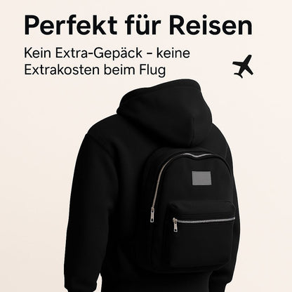 HOODPACK - der Hoodie mit integriertem Rucksack